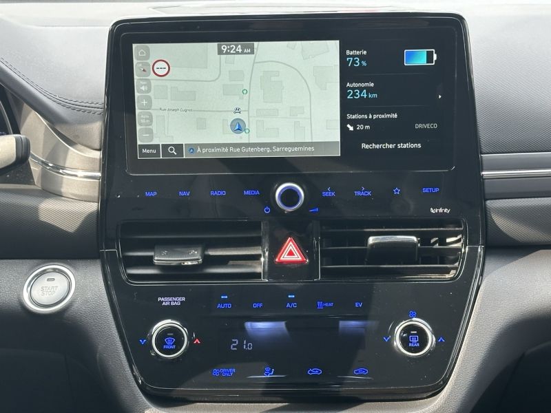 Théobald Occasion Hyundai Ioniq Electrique Berline Bleu